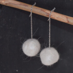 Boucles d'oreilles fragiles