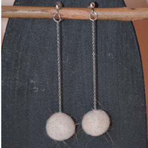 boucles d'oreille à renfort